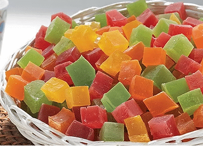 Meyve Aromalı Kuş Lokum 350g