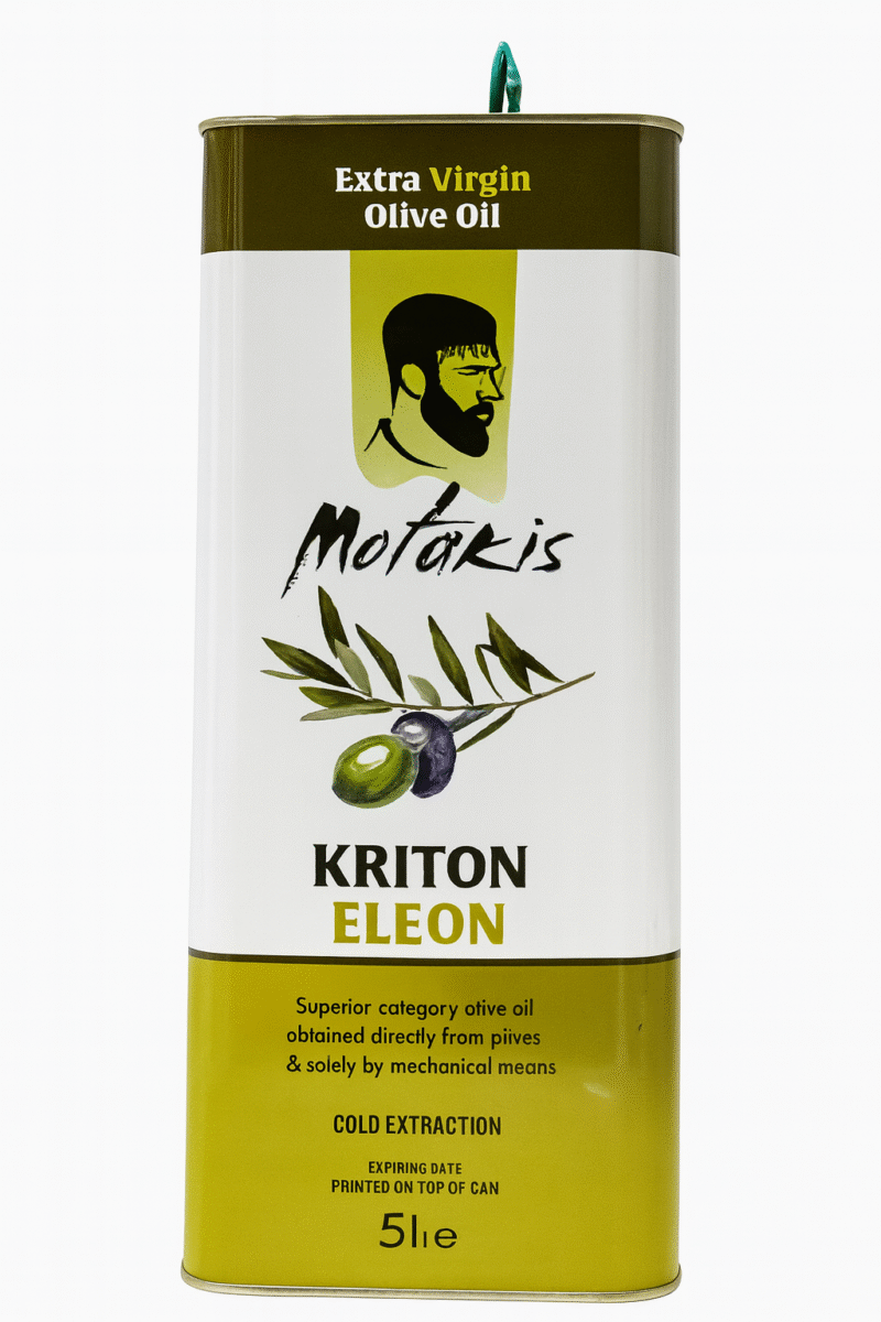 Motakis Kriton Eleon %100 Soğuk Sıkım Naturel Sızma Zeytinyağı 5L – Bild 1