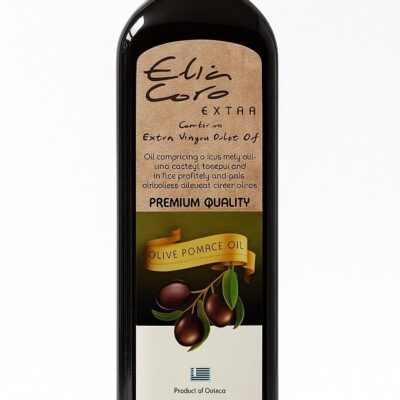 Elia Core Pirina Zeytinyağı(Rafine) 1L (Cam Şişe)