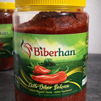 Biberhan Tatlı Biber Salçası 1Kg