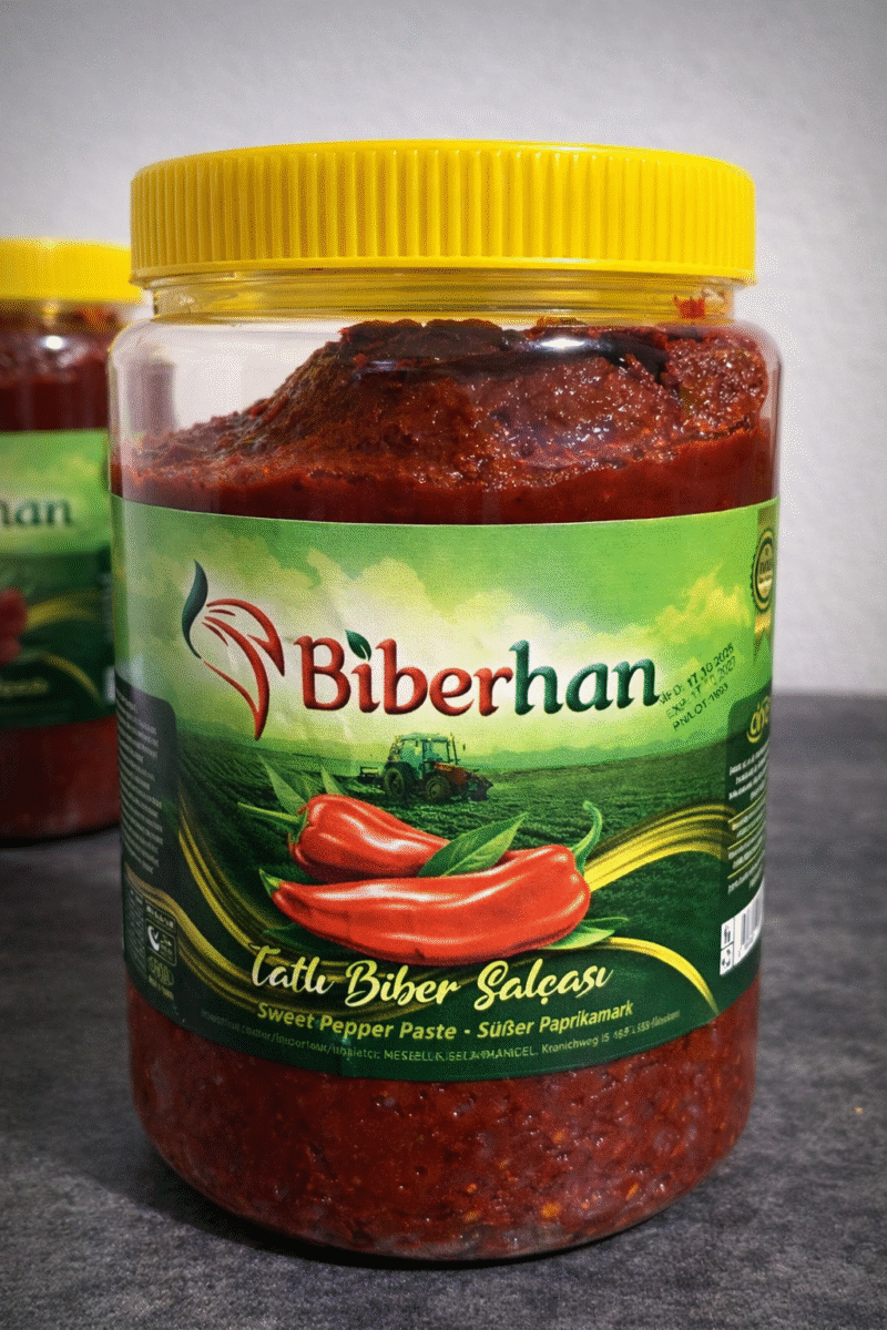 Biberhan Tatlı Biber Salçası 1Kg - Image 1